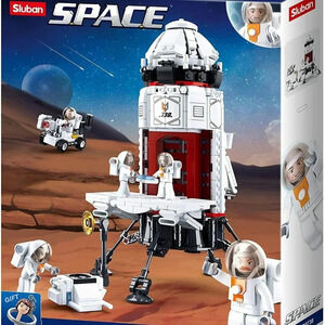 NEW Space Collection Rocket Base Building Kit 733pcs B0738